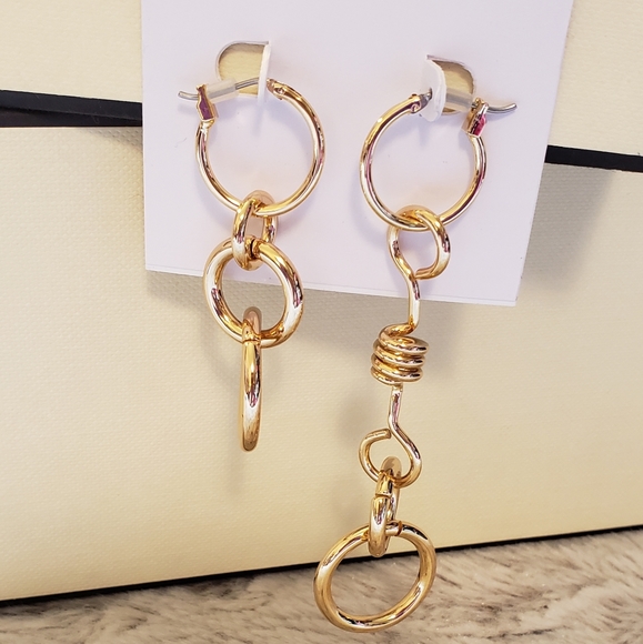 Rebecca Minkoff Jewelry - Rebecca Minkoff Mismatched Twisted Earrings